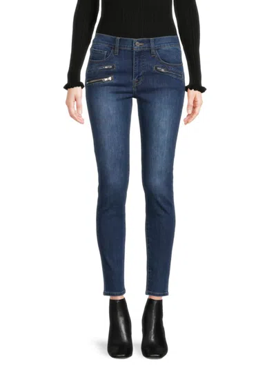 Etienne Marcel Women's High Rise Skinny Jeans In Indigo