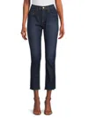 Etienne Marcel Women's Slim Fit Cropped Jeans In Indigo
