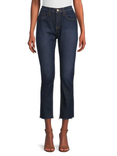 Etienne Marcel Women's Slim Fit Cropped Jeans In Indigo