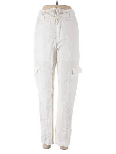 Pre-owned Etiquette Cargo Pants In White
