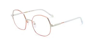 Etnia Barcelona Alexandrite Pgwh Women's Glasses Rose-gold Size 53 - Free Lenses - Blue Light Block Available In Rose Gold Cream White