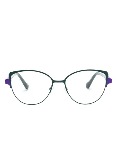 Etnia Barcelona Amalia Cat-eye Frame Glasses In Green