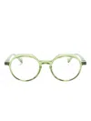 Etnia Barcelona Baaaang Round-frame Glasses In Green