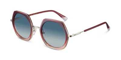 Etnia Barcelona Baeza Rd Women's Sunglasses Gold Size 50