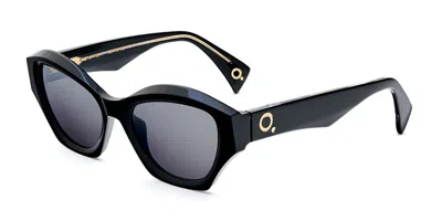 Etnia Barcelona Bette Bk Women's Sunglasses Black Size 53