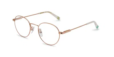 Etnia Barcelona Bourbon St Pg Men's Glasses Rose-gold Size 47 - Free Lenses - Blue Light Block Available In Rose Gold