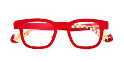 Etnia Barcelona Brutal No.11 Men's Glasses, Red, Size 46