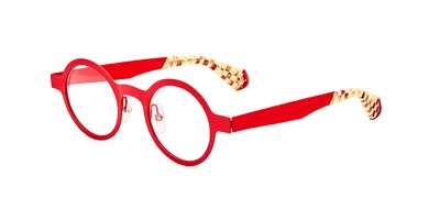Etnia Barcelona Brutal No.13 Rd Men's Glasses Red Size 44 - Free Lenses - Blue Light Block Available
