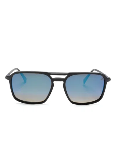Etnia Barcelona Buffalo Square-frame Sunglasses In Black