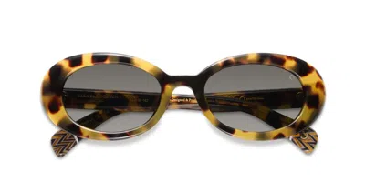 Etnia Barcelona Cala Blanca Sun Hvbk Women's Sunglasses Tortoiseshell Size 53
