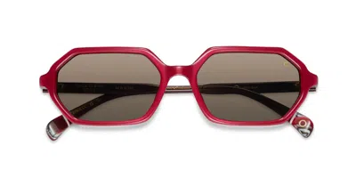 Etnia Barcelona Cala Pi Sun Rdgy Women's Sunglasses  Size 54 In Red