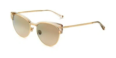 Etnia Barcelona Cap Ferret Sun Gygd Women's Sunglasses Gold Size 55 In Green