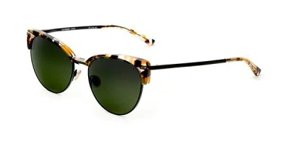 Etnia Barcelona Cap Ferret Sun Hvyw Women's Sunglasses Tortoiseshell Size 55 In Green