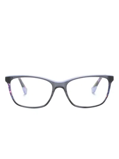 Etnia Barcelona Constanza Rectangle-frame Glasses In Black