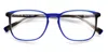 Etnia Barcelona Daniel Rectangular Frame Eyeglasses With Gradient Design