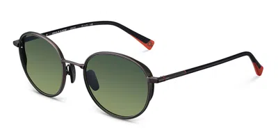 Etnia Barcelona Devils Elbow Grog Men's Sunglasses Green Size 51 In Black