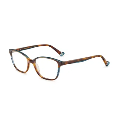 Etnia Barcelona Etosha Classic Cat-eye Eyeglasses With Tortoiseshell Acetate Frame In Brown