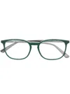 Etnia Barcelona Fix Square-frame Glasses In Grün
