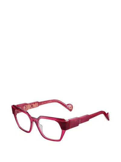 Etnia Barcelona Geometric-frame Glasses In Red