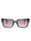 Etnia Barcelona Gorgonia Square-frame Sunglasses In Grey