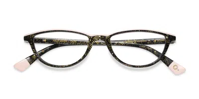 Etnia Barcelona Half Moon Chpk Occhiali Da Vista Per Donna (solo Montatura) In Black