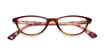 Etnia Barcelona Half Moon Hvbx Occhiali Da Vista Per Donna (solo Montatura) In Brown