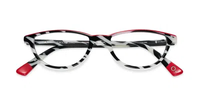 Etnia Barcelona Half Moon Zefu Occhiali Da Vista Per Donna (solo Montatura) In Black