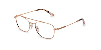 Etnia Barcelona Hoboken Ii Men's Glasses, Rose-gold, Size 55 In Transparent