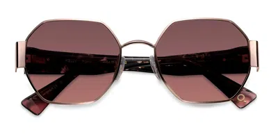 Etnia Barcelona Kelly Polarized Pghv Women's Sunglasses Gold Size 54