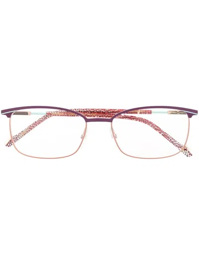 Etnia Barcelona Larimar Textured Glasses In Purple