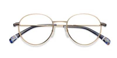 Etnia Barcelona Le Marais Iii Gddb Occhiali Da Vista Oro Per Uomo (solo Montatura) In Multi