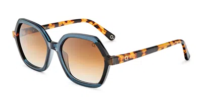 Etnia Barcelona Les Corts Grhv Women's Sunglasses Tortoiseshell Size 54 In Brown