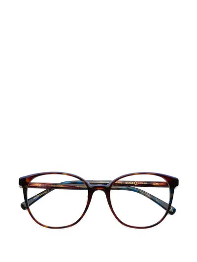 Etnia Barcelona Lisse Round-frame Glasses In Brown