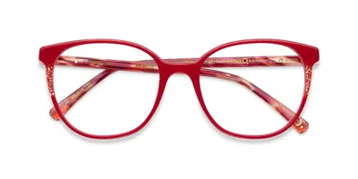Etnia Barcelona Lisse Women's Glasses, Red, Size 54