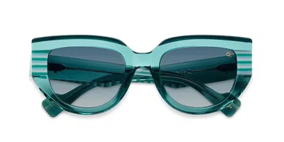 Etnia Barcelona Mambo No.12 Tqbl Occhiali Da Sole Blu Per Donna In Blue