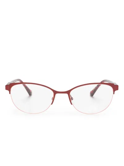 Etnia Barcelona Margrethe Cat-eye Frame Glasses In Red