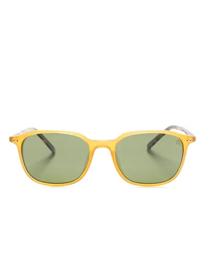 Etnia Barcelona Montras Round-frame Sunglasses In Yellow