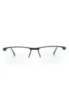 Etnia Barcelona Munster Rectangle-frame Glasses In Brown