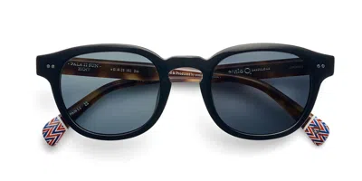 Etnia Barcelona Pala Ii Sun Polarized Bkhv Occhiali Da Sole Neri Per Uomo In Black