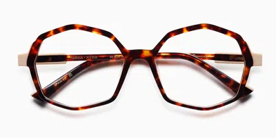 Etnia Barcelona Parma Hvwh Women's Glasses  Size 54 - Free Lenses - Blue Light Block Available In Brown