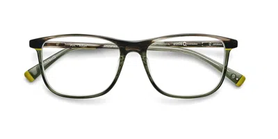 Etnia Barcelona Pol Hvgr Occhiali Da Vista Verdi Per Uomo (solo Montatura) In Brown
