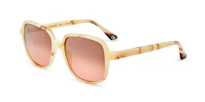 Etnia Barcelona Raffaella Sun Wh Women's Sunglasses White Size 54 In Neutral