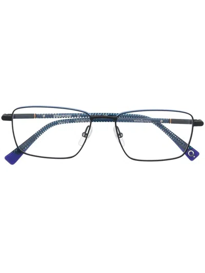 Etnia Barcelona Brille Mit Eckigem Gestell In Blue