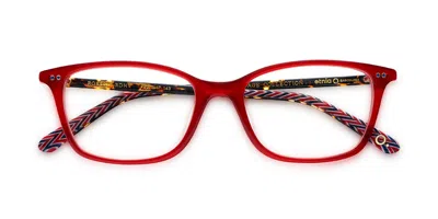Etnia Barcelona Roses Women's Glasses, Red, Size 50 In Burgundy