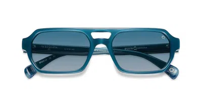 Etnia Barcelona Sa Roqueta Sun Bl Women's Sunglasses Blue Size 54 In Metallic
