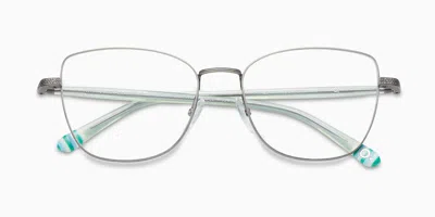 Etnia Barcelona Santa Cristina Men's Glasses, , Size 55 In Silver