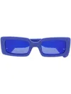 Etnia Barcelona Square-frame Sunglasses In Blue