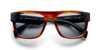 Etnia Barcelona Sunset Hills Polarized Hvbl Men's Sunglasses Tortoiseshell Size 54 In Multi