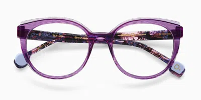 Etnia Barcelona Tat Women's Glasses, Purple, Size 51