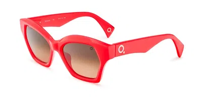 Etnia Barcelona Tatiana Rd Women's Sunglasses Red Size 53